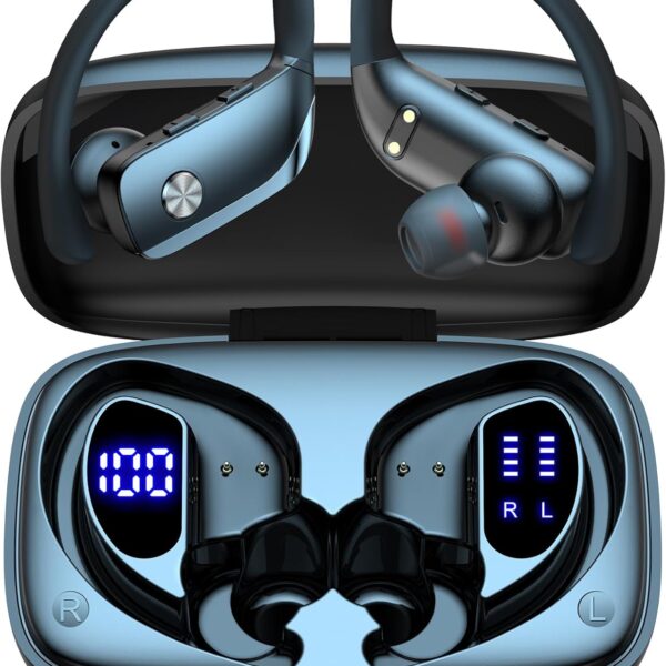 Sport Wireless Earbuds with Hook Design